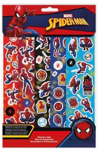 Naklejki wielorazowego użytku SPIDERMAN