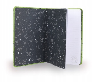 Notatnik pamiętnik z gumką 80k A5 Star Wars Mandalorian Grogu