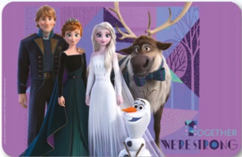 Podkładka na biurko stół KRAINA LODU Frozen 28x43
