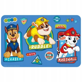 Podkładka na biurko stół Psi Patrol Chase Marshall Rubble 28x42