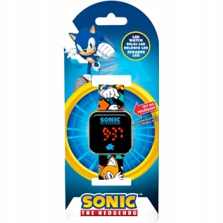 SONIC JEŻ w akcji zegarek cyfrowy LED
