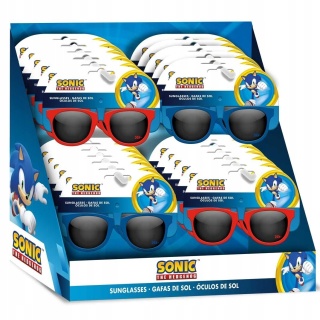 Sonic jeż okulary dziecięce przeciwsłoneczne UV400 kat. 3