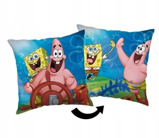 Spongebob Kanciastoporty Patryk Sea poduszka jasiek 40X40 cm