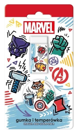 Temperówka strugaczka gumka AVENGERS
