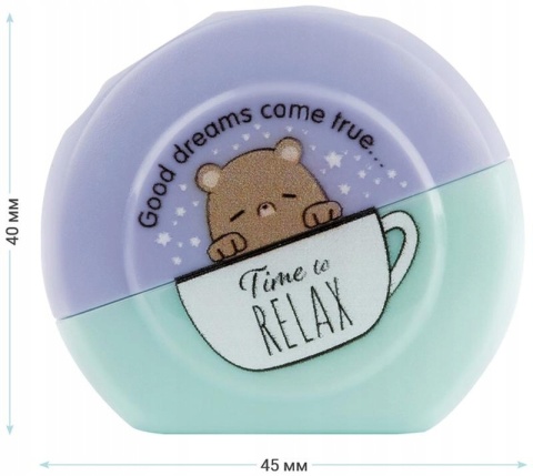 Temperówka strugaczka podwójna z pojemnikiem kot kotek relax Meshu 1 szt
