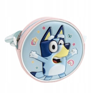 Torebka torba torebeczka na ramię dziecięca 3D piesek Blue Bluey