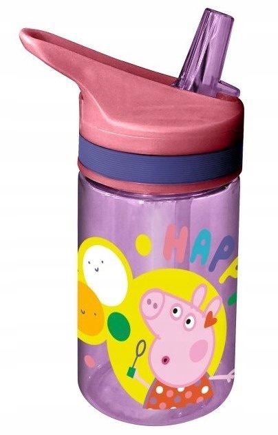 Bidon butelka z ustnikiem TRITAN ŚWINKA PEPPA 400 ML