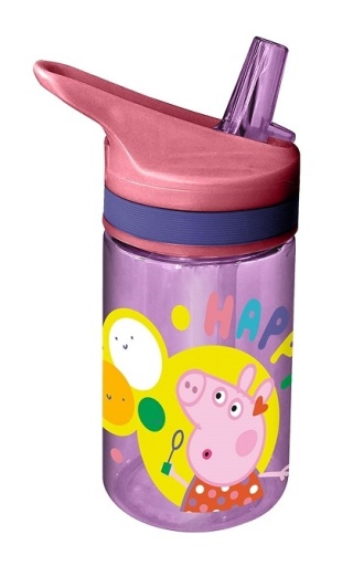 Bidon butelka z ustnikiem TRITAN ŚWINKA PEPPA 400 ML