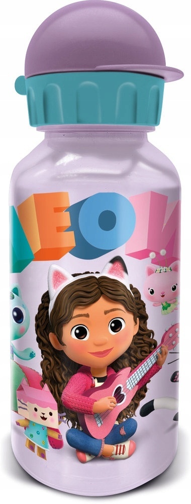 Bidon kubek z ustnikiem Koci domek Gabi 430ml