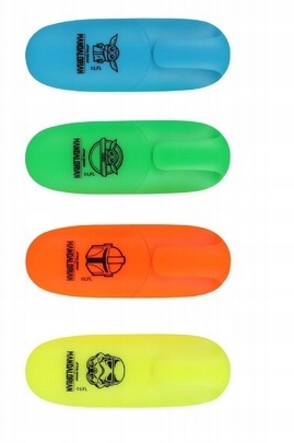 ZAKREŚLACZE MINI marker 4 kolory Star Wars Mandalorian