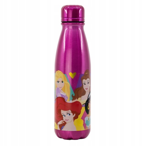 Bidon aluminiowy butelka KSIĘŻNICZKI DISNEY 600 ml Bidon aluminiowy butelka KSIĘŻNICZKI DISNEY 600 ml