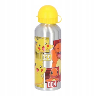 Bidon aluminiowy z ustnikiem POKEMON