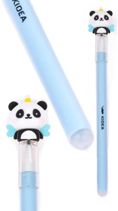 Długopis wymazywalny Kidea panda lis unicorn 3 szt