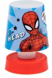 Lampka LED na baterie mała push SPIDERMAN