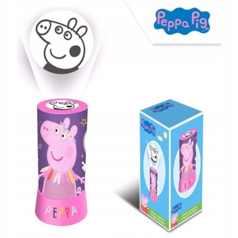 Lampka LED z projektorem ŚWINKA PEPPA PIG
