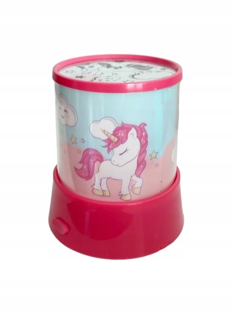 Lampka LED z projektorem UNICORN JEDNOROŻEC Lampka LED z projektorem UNICORN JEDNOROŻEC