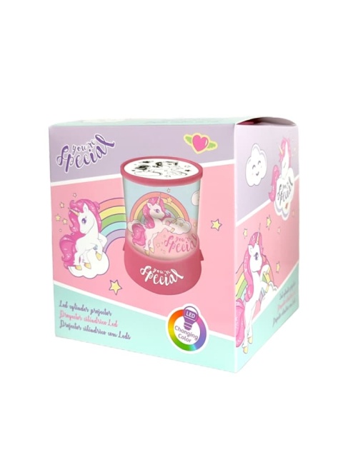Lampka LED z projektorem UNICORN JEDNOROŻEC Lampka LED z projektorem UNICORN JEDNOROŻEC