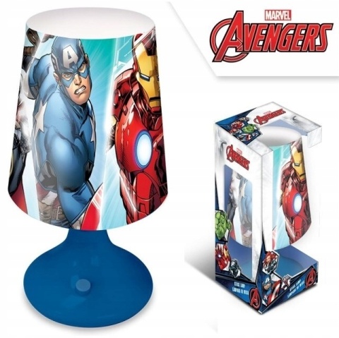 Lampka nocna LED na baterie AVENGERS Lampka nocna LED na baterie AVENGERS