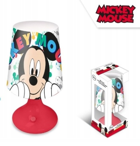 Lampka nocna LED na baterie MYSZKA MIKI MICKEY Lampka nocna LED na baterie MYSZKA MIKI MICKEY