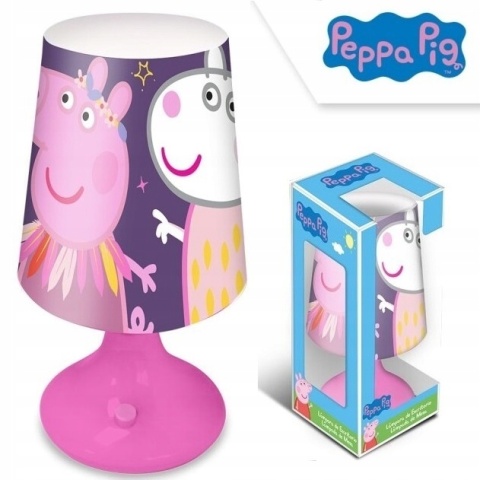 Lampka nocna LED na baterie ŚWINKA PEPPA PIG Lampka nocna LED na baterie ŚWINKA PEPPA PIG