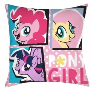 MY LITTLE PONY kucyki poduszka 40X40 cm
