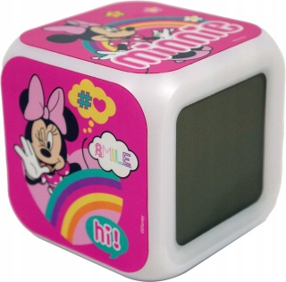 MYSZKA MINNIE budzik zegarek elektroniczny