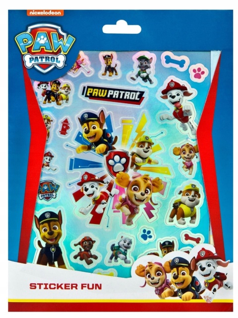 Naklejki zestaw metaliczne PSI PATROL 300 szt