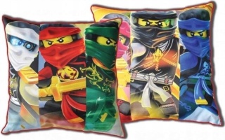 Poduszka jasiek Lego Ninjago Movie 40x40