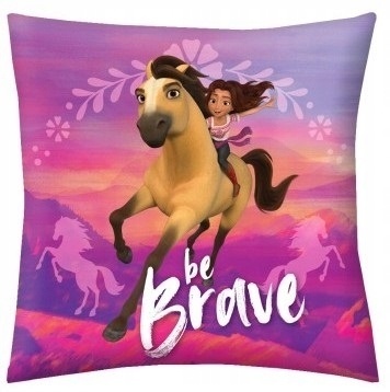 Poduszka jasiek MUSTANG Z DZIKIEJ DOLINY 40x40