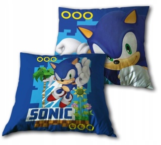 SONIC poduszka jasiek dwustronna 40x40cm