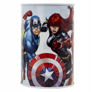 Skarbonka metalowa puszka AVENGERS HULK 10X15 CM