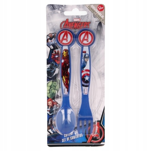 Sztućce AVENGERS IRON MAN AMERYKA łyżka widelec