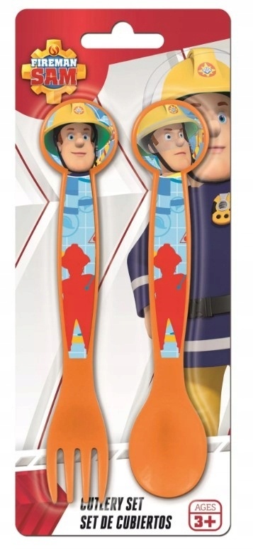 Sztućce STRAŻAK SAM łyżka widelec