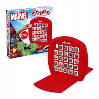 Winning Moves Match Avengers Spiderman Hulk gra typu kółko krzyżyk