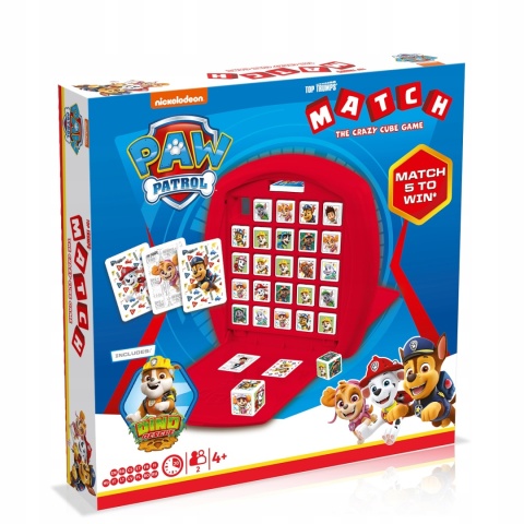 Winning Moves Match PSI PATROL gra typu kółko krzyżyk