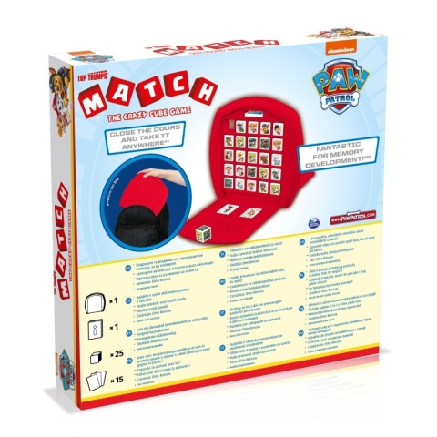 Winning Moves Match PSI PATROL gra typu kółko krzyżyk