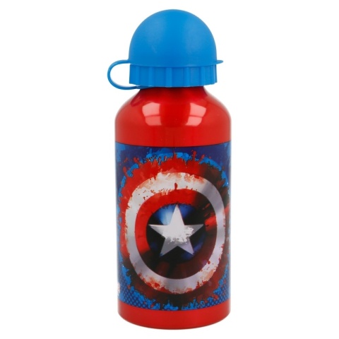 Bidon aluminiowy AVENGERS KAPITAN AMERYKA 400ML