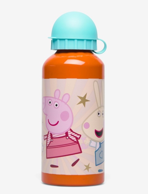 Bidon aluminiowy z ustnikiem na wodę ŚWINKA PEPPA PIG 400ml