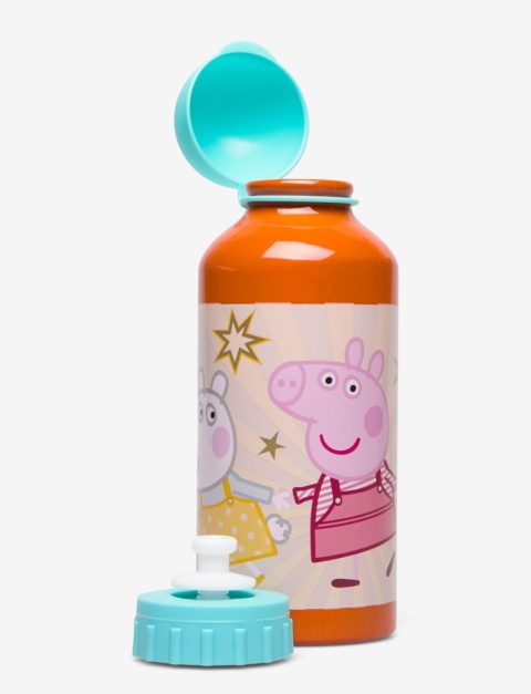 Bidon aluminiowy z ustnikiem na wodę ŚWINKA PEPPA PIG 400ml