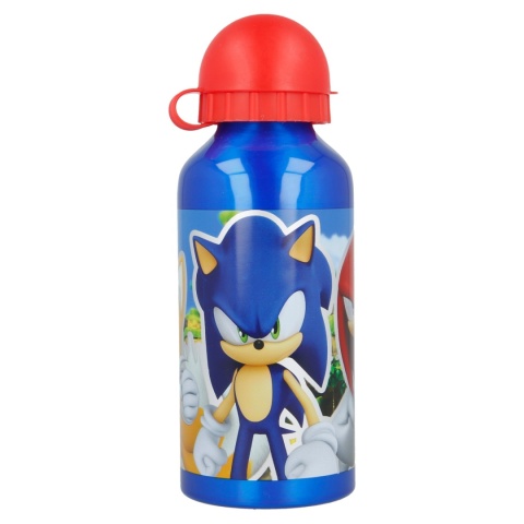 Bidon aluminiowy z ustnikiemna wodę SONIC 400 ml