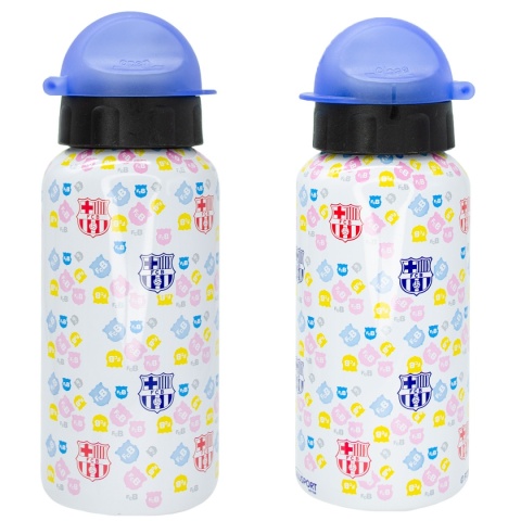 Bidon aluminiowy z ustnikiem junior 350 ml FC BARCELONA FCB Bidon aluminiowy z ustnikiem junior 350 ml FC BARCELONA FCB