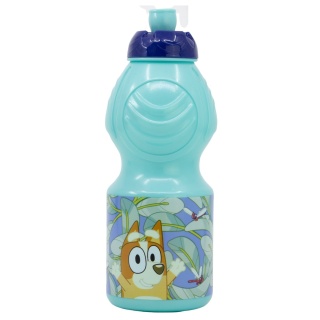 Bidon na wodę sport butelka z ustnikiem pieski BLUEY I BINGO 400ml