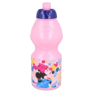 Bidon butelka na wodę z ustnikiem sport MYSZKA MINNIE 400ml
