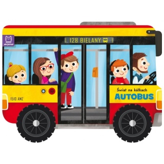 Autobus Świat na kółkach. książeczka sztywnokartonowa auto z kołami