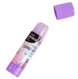 Klej szkolny w sztyfcie zapachowy 15 g KIDEA zapach wanilii