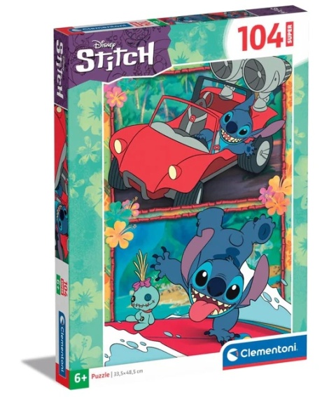 LILO I STITCH Puzzle Maxi 33,5x48,5 cm 104 EL Clementoni 27571