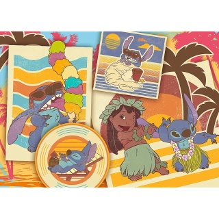 Puzzle Trefl 200 el. Muzyczny świat Lilo & Stitch 13304