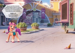 MY LITTLE PONY książka do wyklejania naklejki wielorazowego użytku