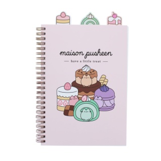Notes kołozeszyt na spirali linia 80k A5 Pusheen łakocie
