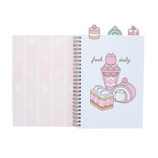 Notes kołozeszyt na spirali linia 80k A5 Pusheen łakocie